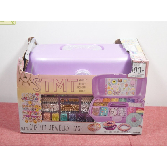 Unbranded Office Stmt Diy Custom Jewelry Case Purple Poshmark